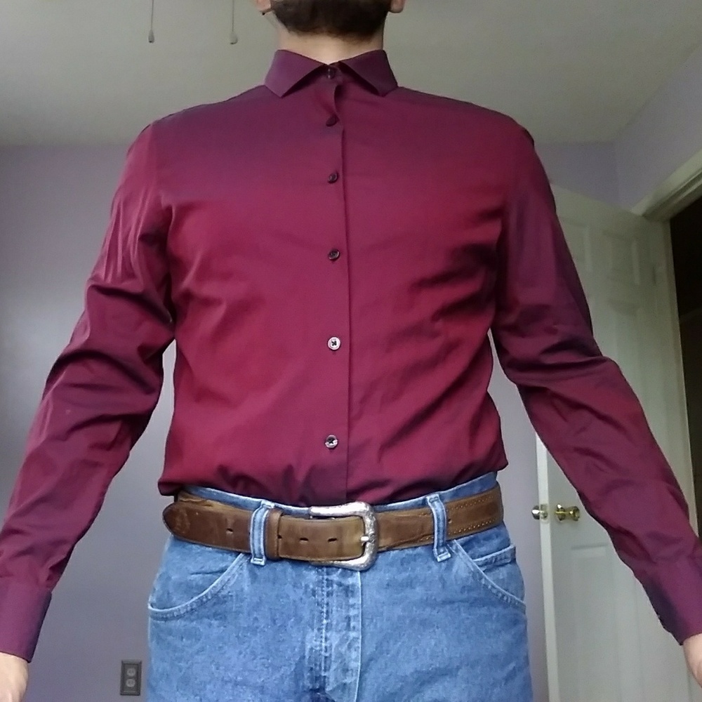 Perry Ellis Long Sleeve Shirt